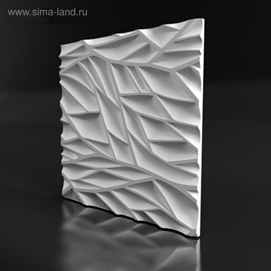 Гипсовая 3d панель пропус