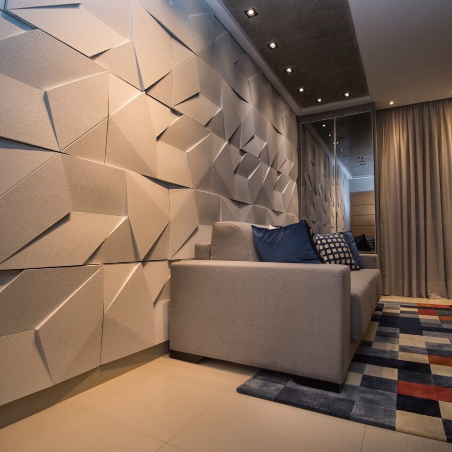 Гипсовые 3d панели Rock