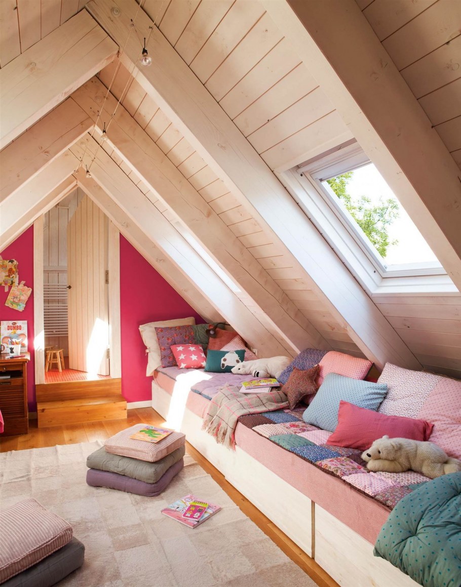 Детская мансардная комната