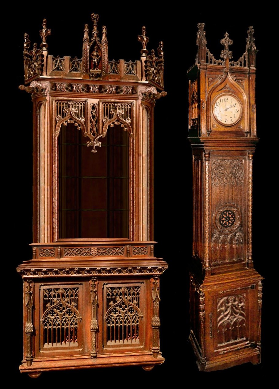 Готика 13 век мебель