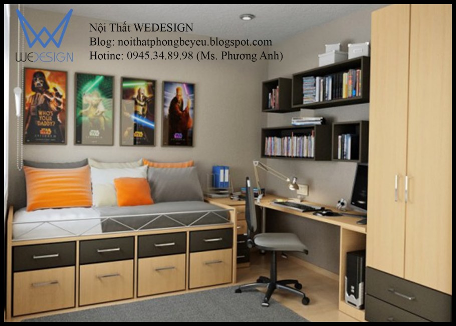 Расстановка мебели в прямоугольной комнате