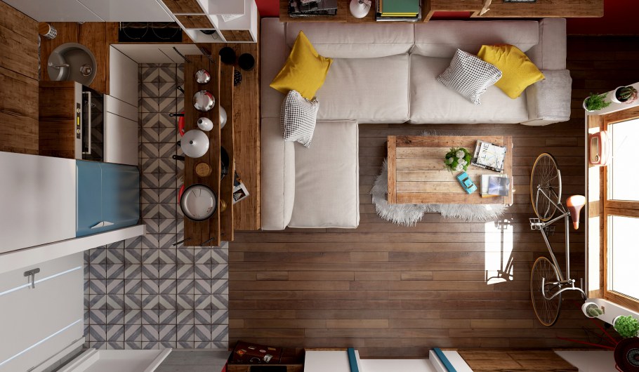 Дизайн комнаты подростка 10 м2