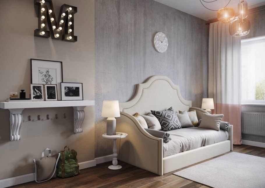 Комната для девушки в классическом стиле