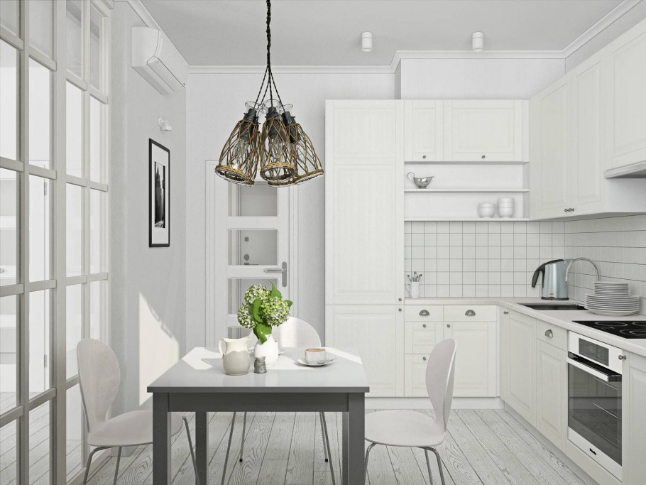 Сканди лофт в интерьере