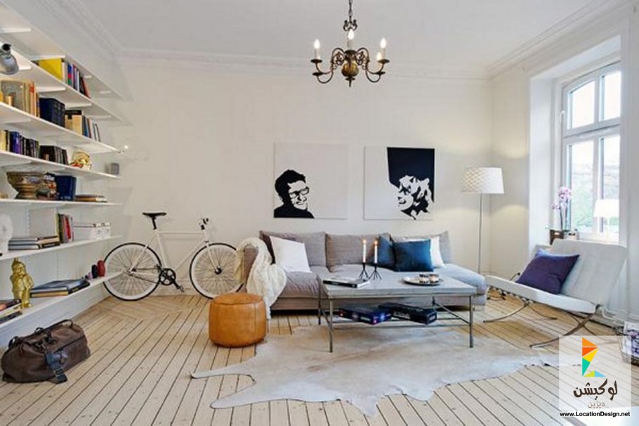 Светлая квартира в скандинавском стиле