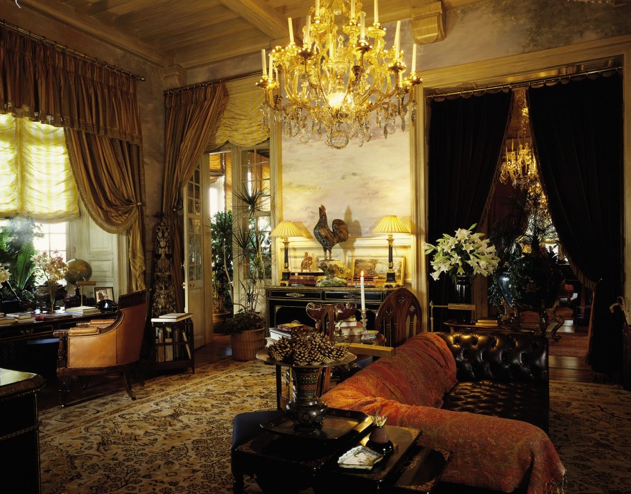 Квартира Ив сен Лорана в Париже