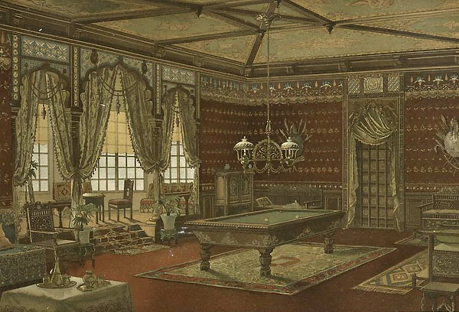 Интерьер в 16 веке