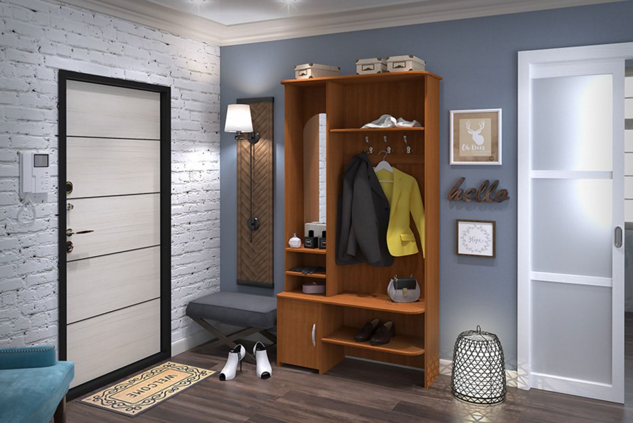 Прихожая 01 (Миланский орех)