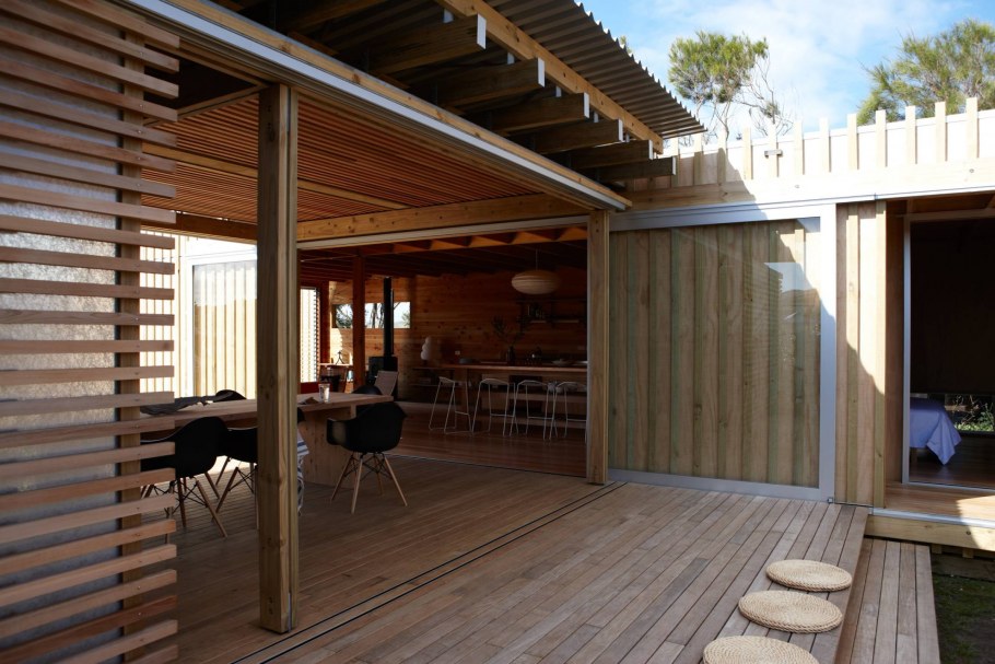 Террасы Отделанные рейкой