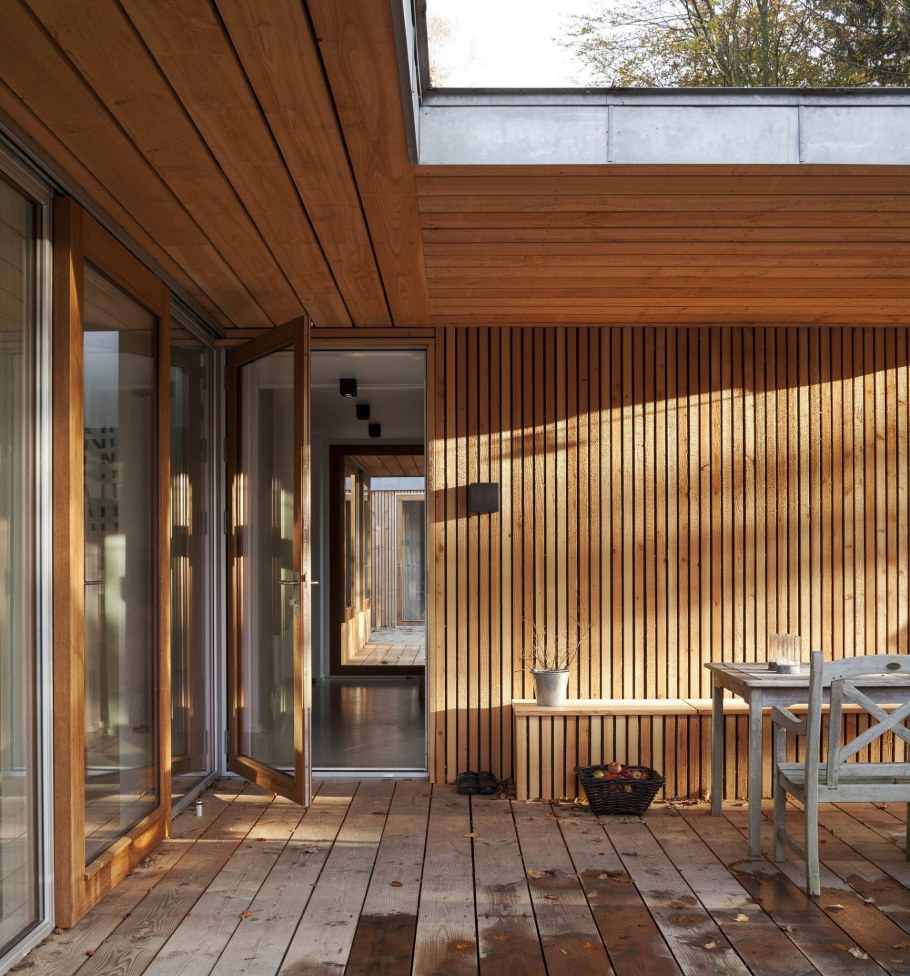 Рейки на террасе