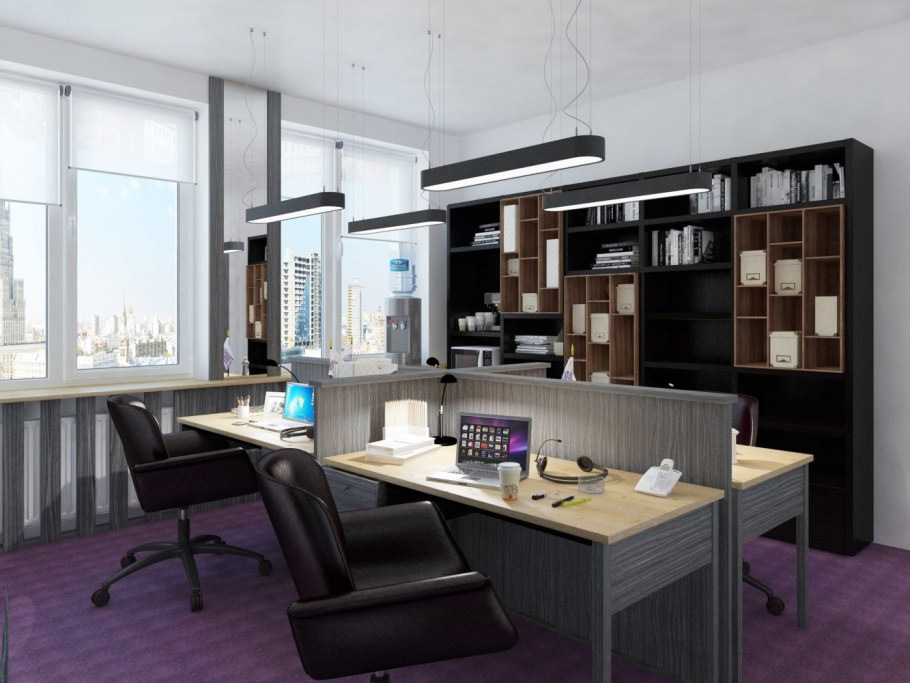 Организация рабочего пространства в офисе open Space