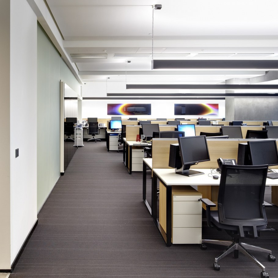 Интерьер офиса опен Спейс