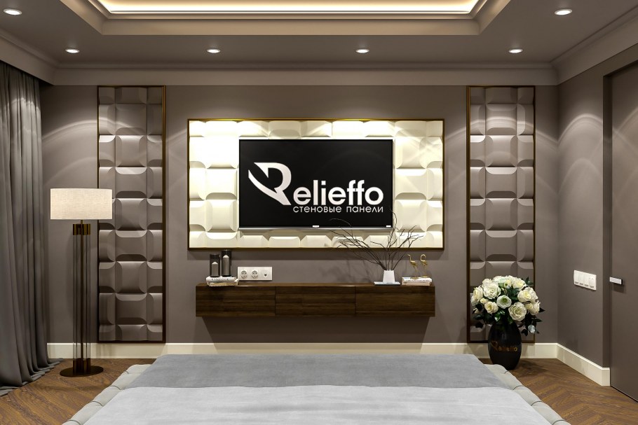 Пенополиуретановая 3d панель Mirror