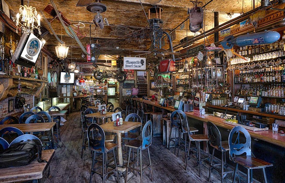 Барная стойка салуна дикий Запад