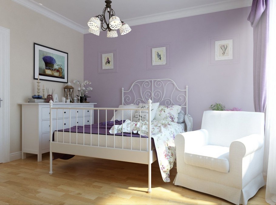 Кровать ЛЕЙРВИК икеа в интерьере