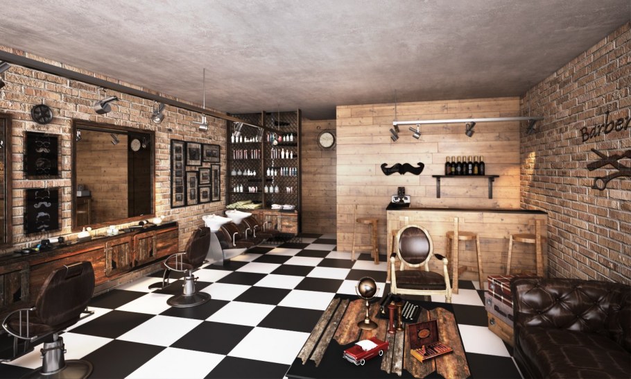 Интерьер тату студии