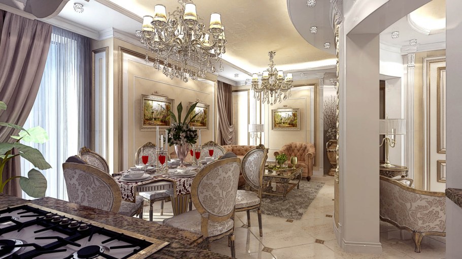 Интерьер классика