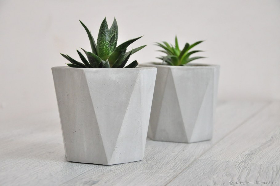 Кашпо лофт для суккулентов