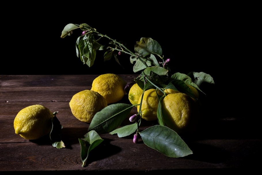 Лимоны фон
