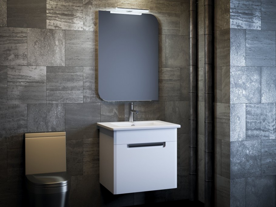 Тумба smile Гранда 60 белая