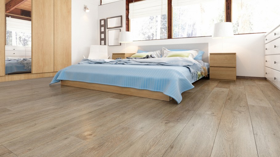 Кварцевый ламинат Fargo 81996-6 дуб Южная ночь