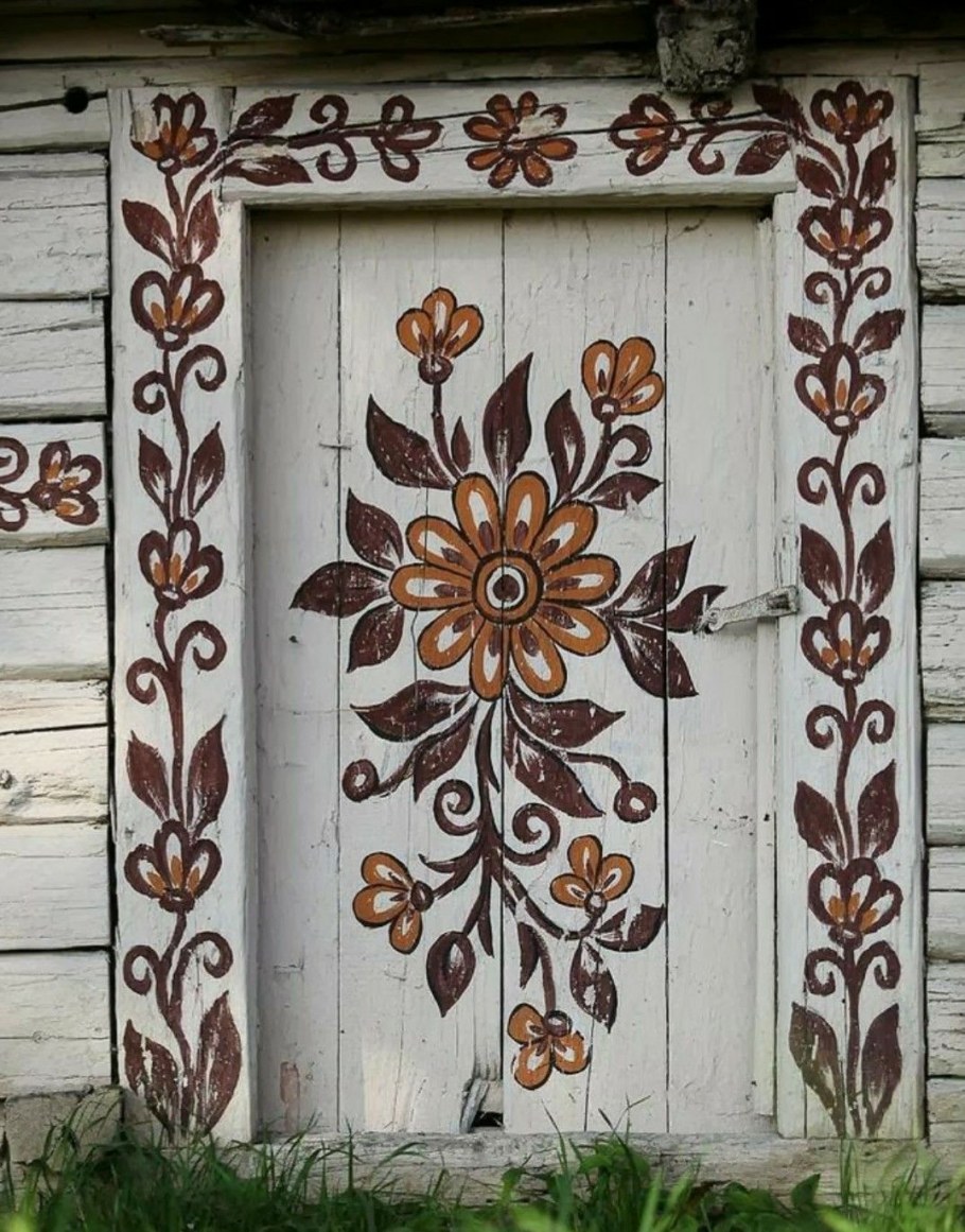 Деревня Залипье Польша