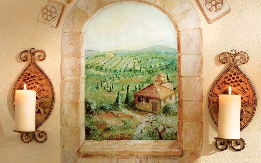 Роспись стен в школе