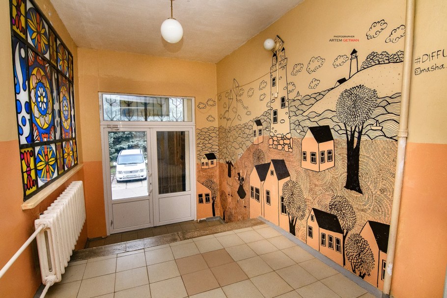 Разрисованные стены Удмуртии