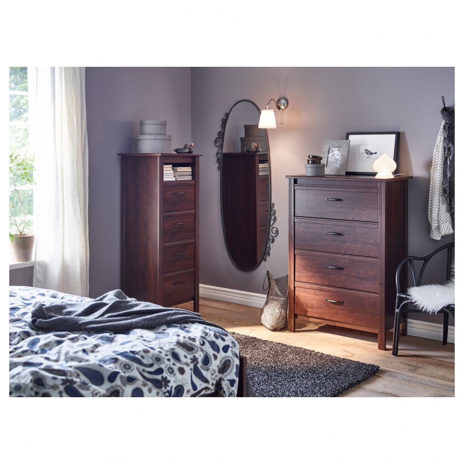 Икеа БРУСАЛИ комод с 3 ящиками