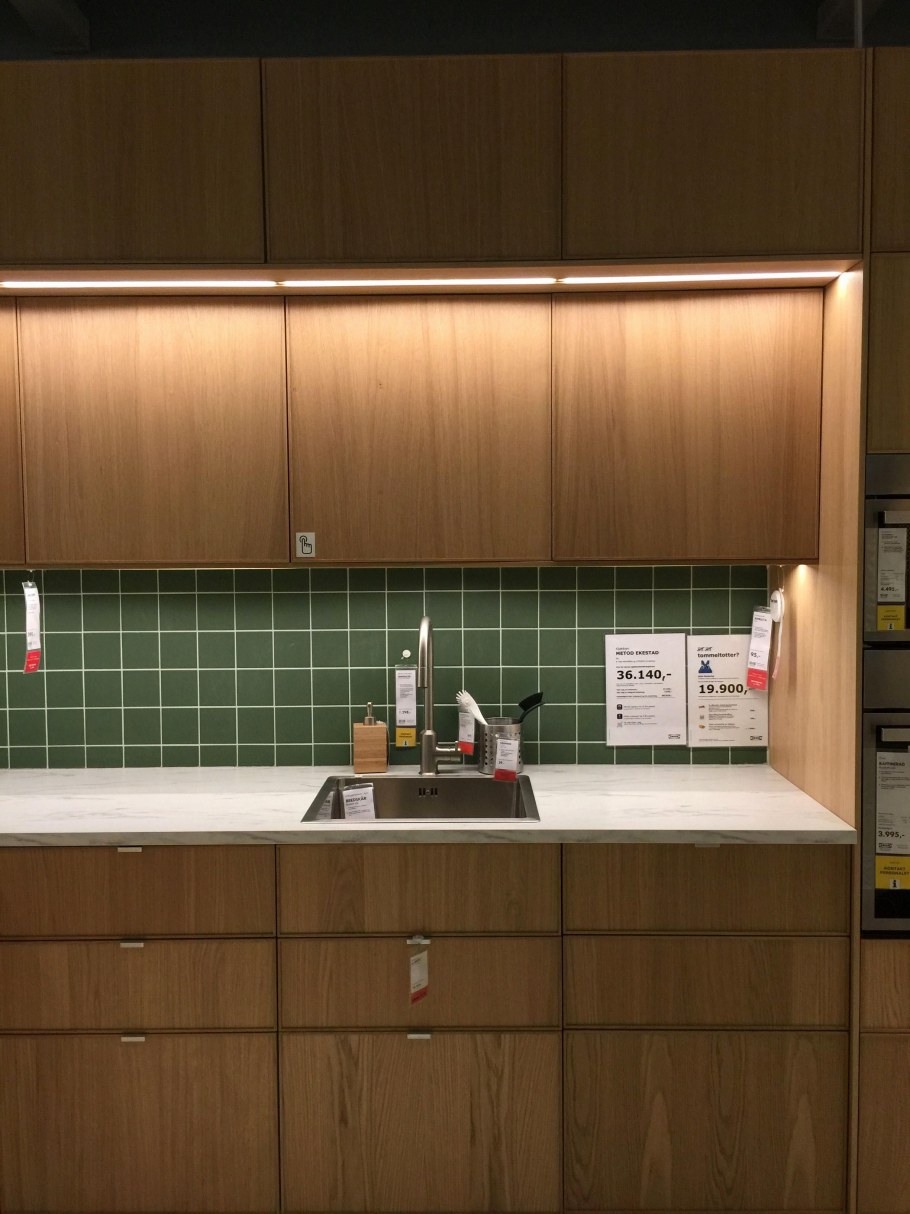 Кухня икеа АСКЕРСУНД В реальном интерьере