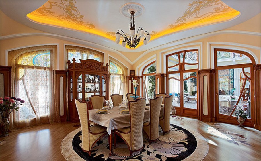 Стиль в интерьере Модерн ар-нуво