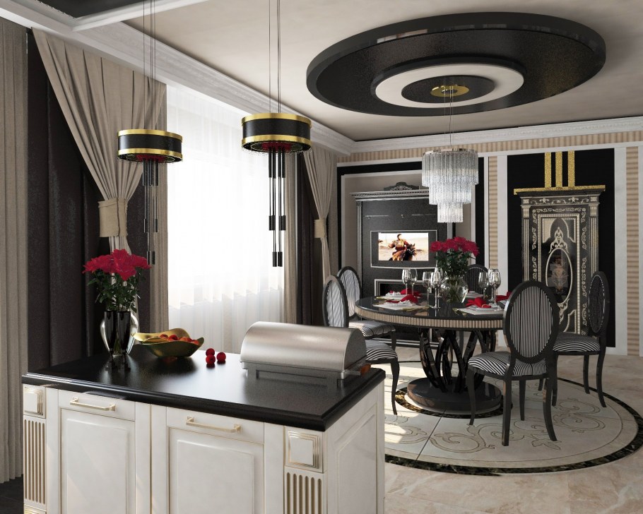 Кухня арт деко Kaiser ad