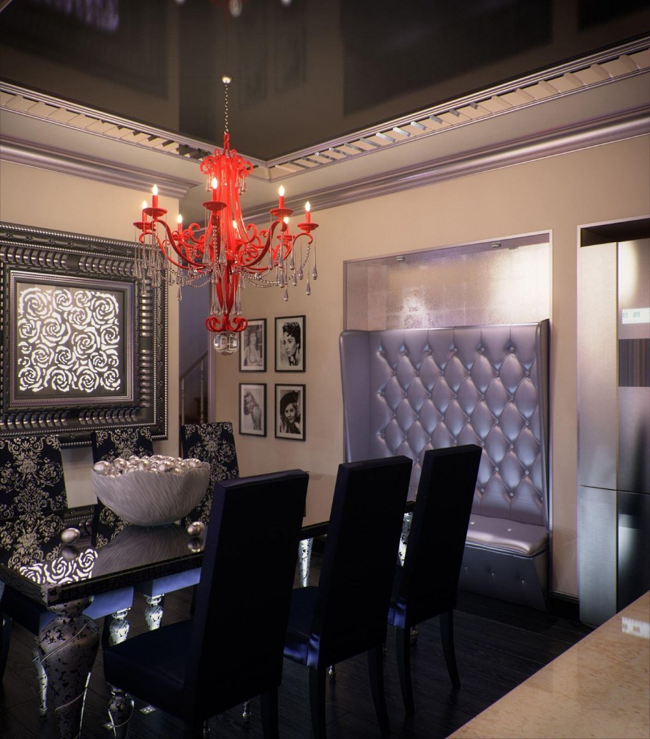 Интерьер с элементами арт деко