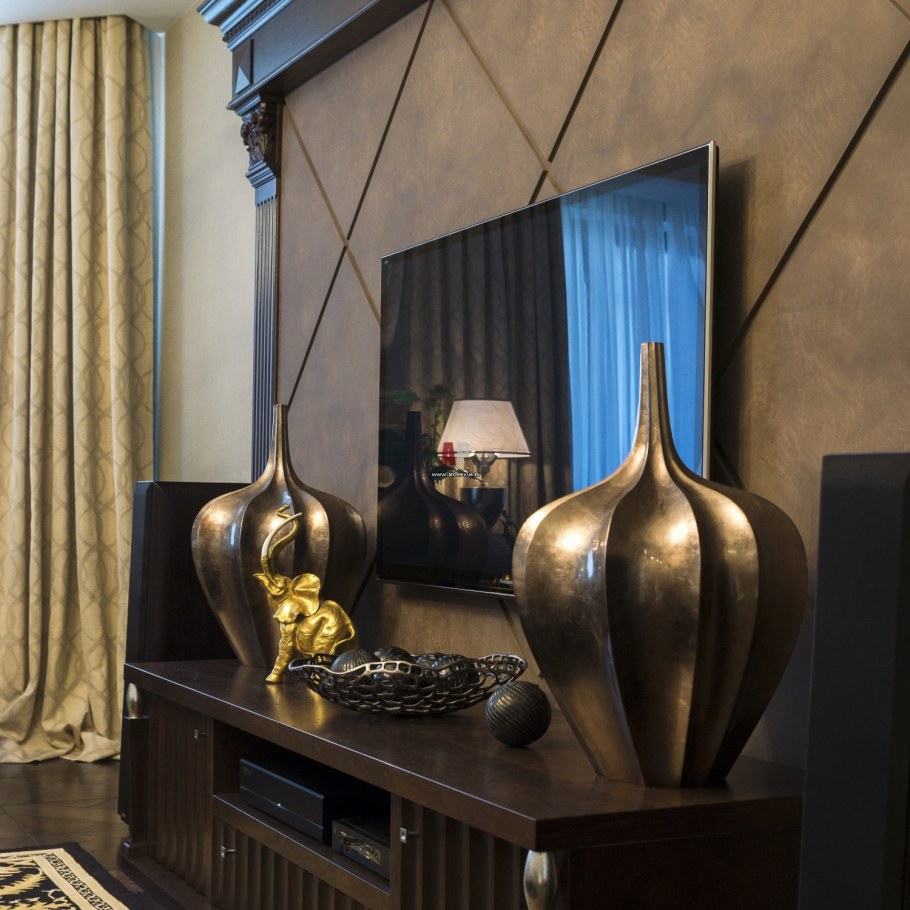 Интерьер кабинета в стиле ар-деко