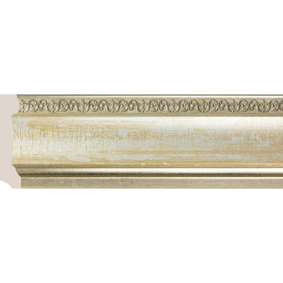 Карниз антик 70 мм, платина