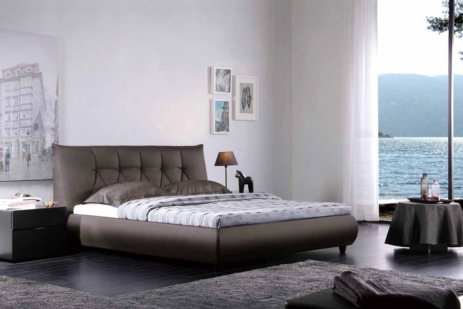 Кровать Марелла 180х200 темно-серый