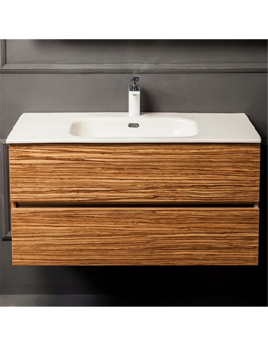 Мебель для ванной armadi Art Vallessi 80 зебрано