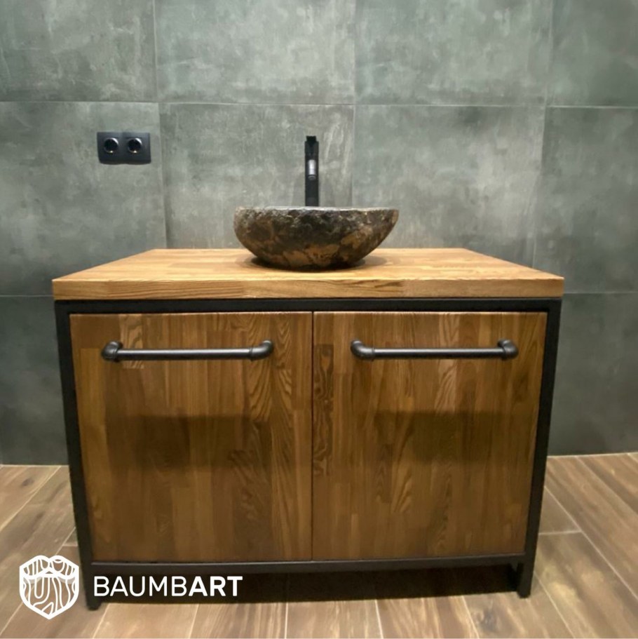 Тумба под раковину лофт 80 Bild