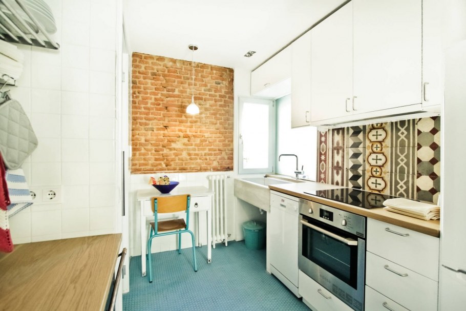 Скандинавская кухня в хрущевке