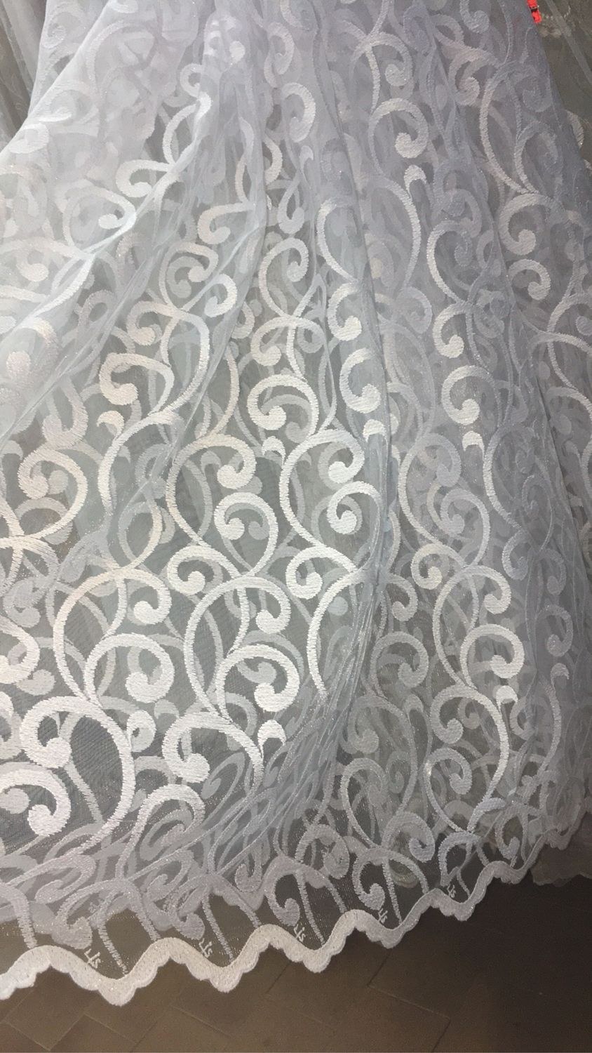 Тюль кружевная
