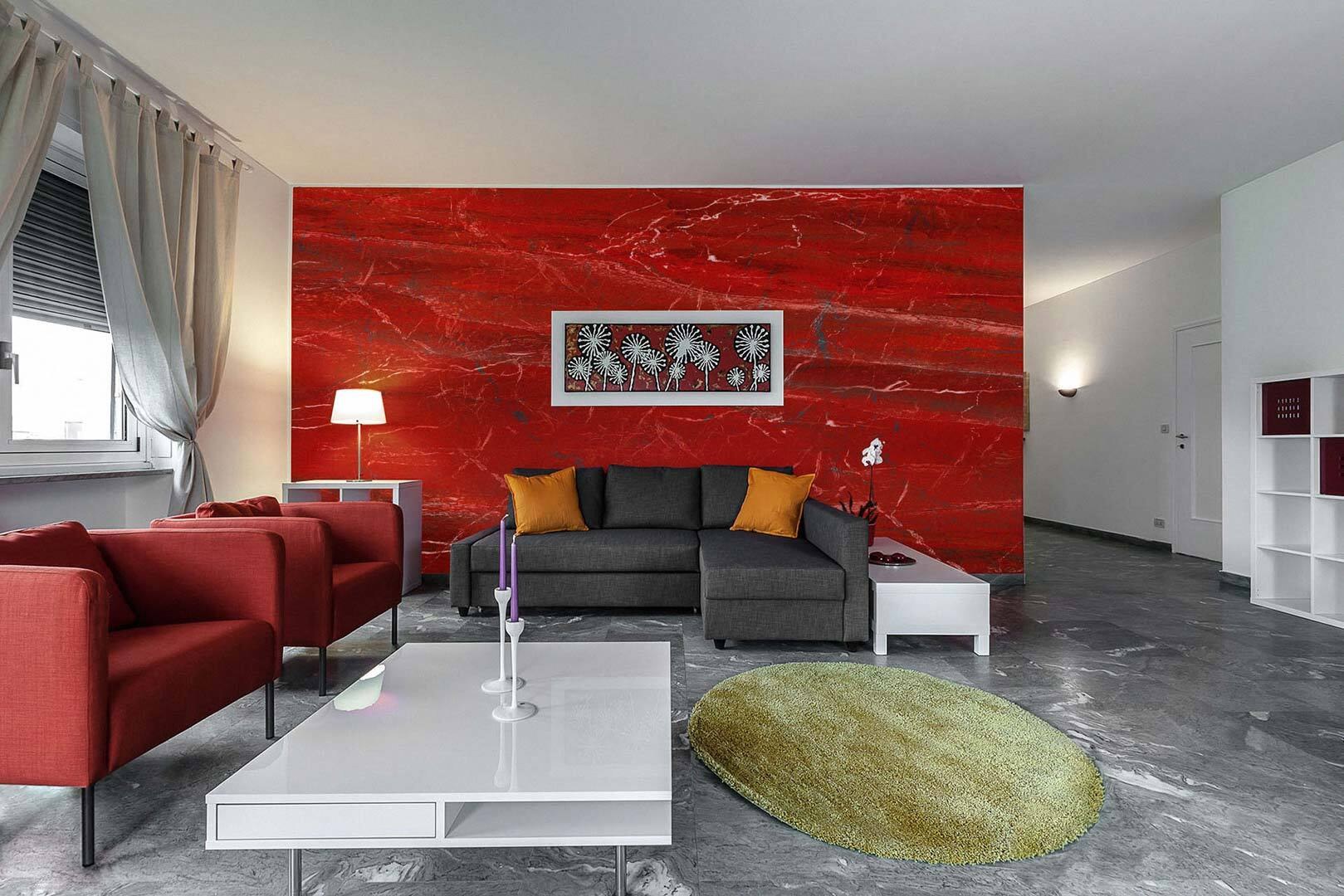 Дизайн гостиной с красным диваном (46 фото) - красивые картинки и HD фото