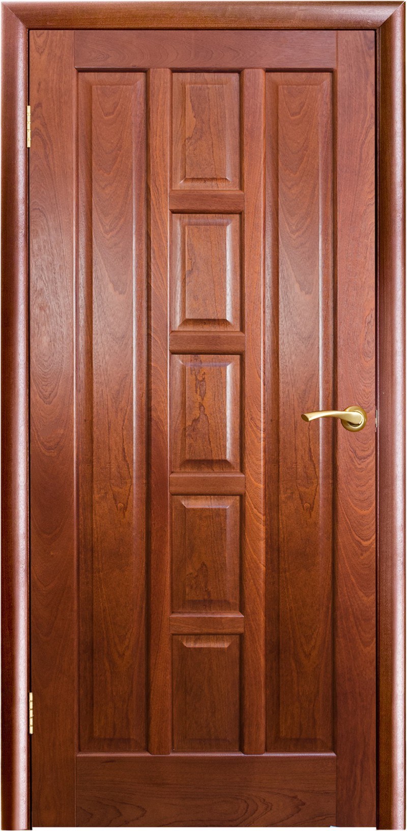 Белорусские двери каштан Квадро