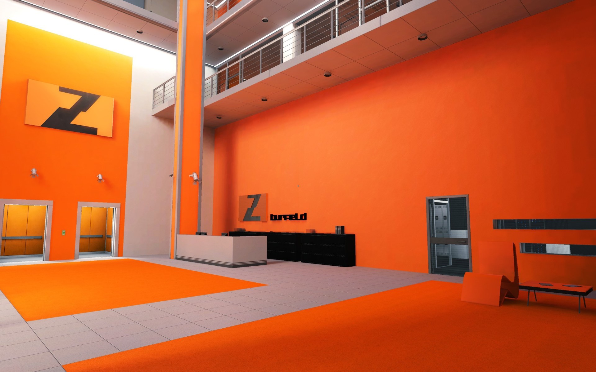 Mirrors Edge интерьеры