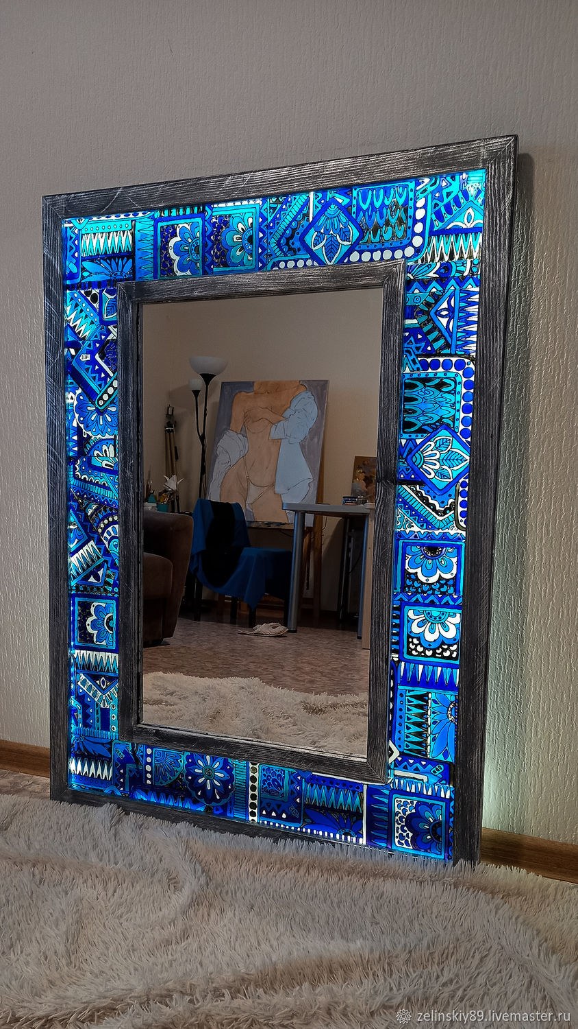 Витражное зеркало