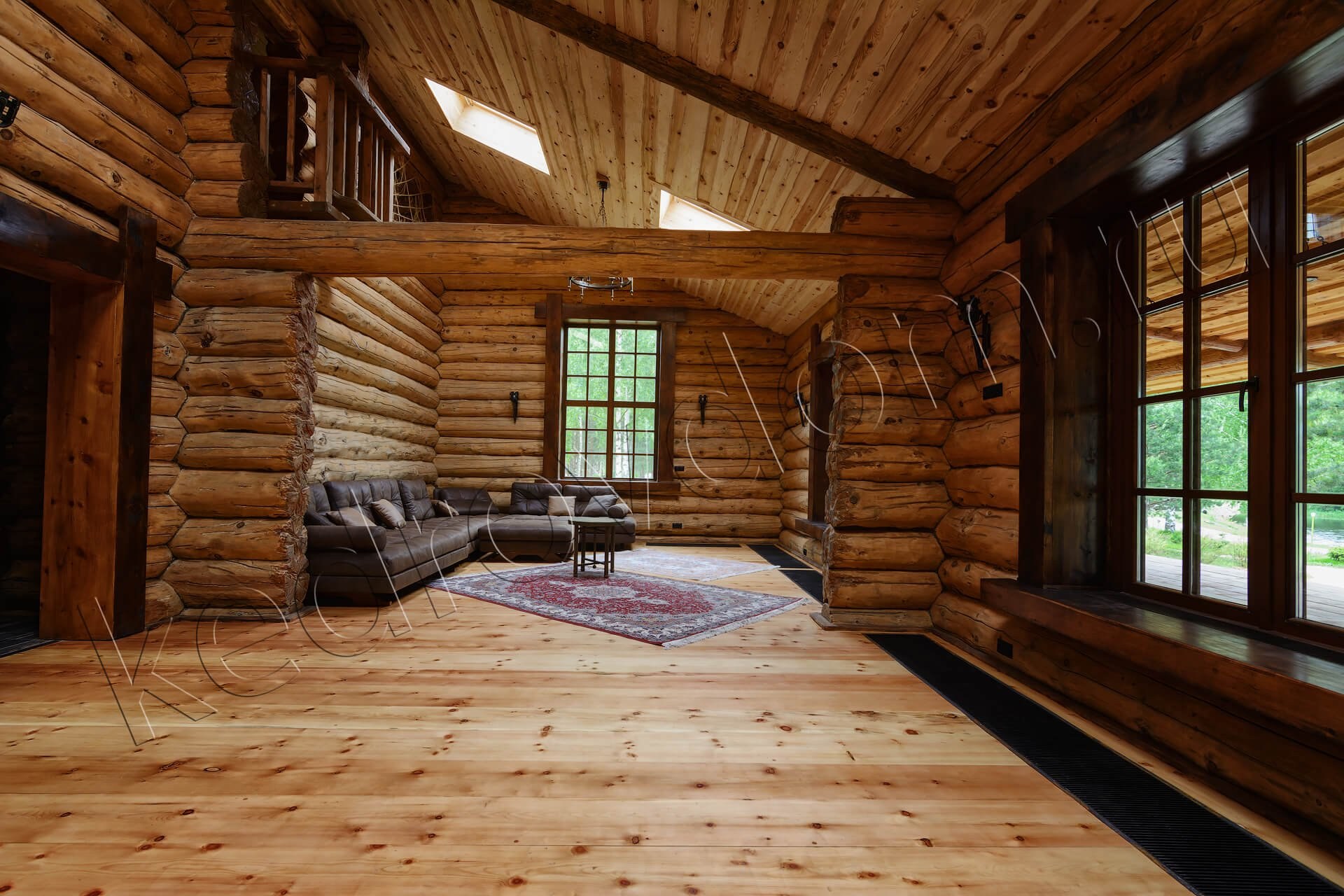 Внутренняя отделка деревянного дома