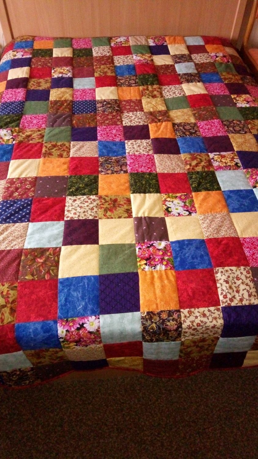 Пэчворк Бабушкин квадрат