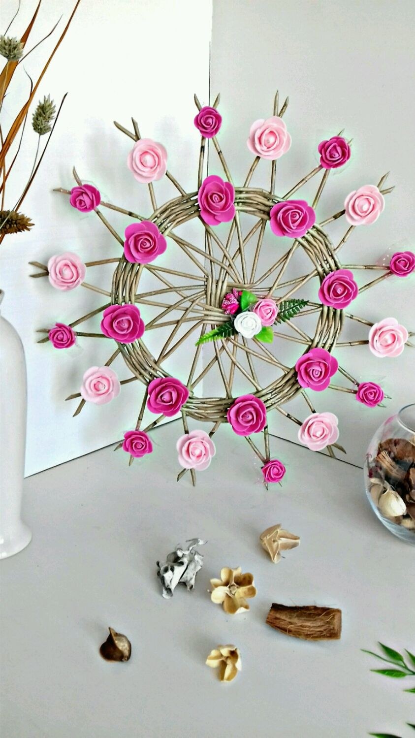 Настенные плетеные панно