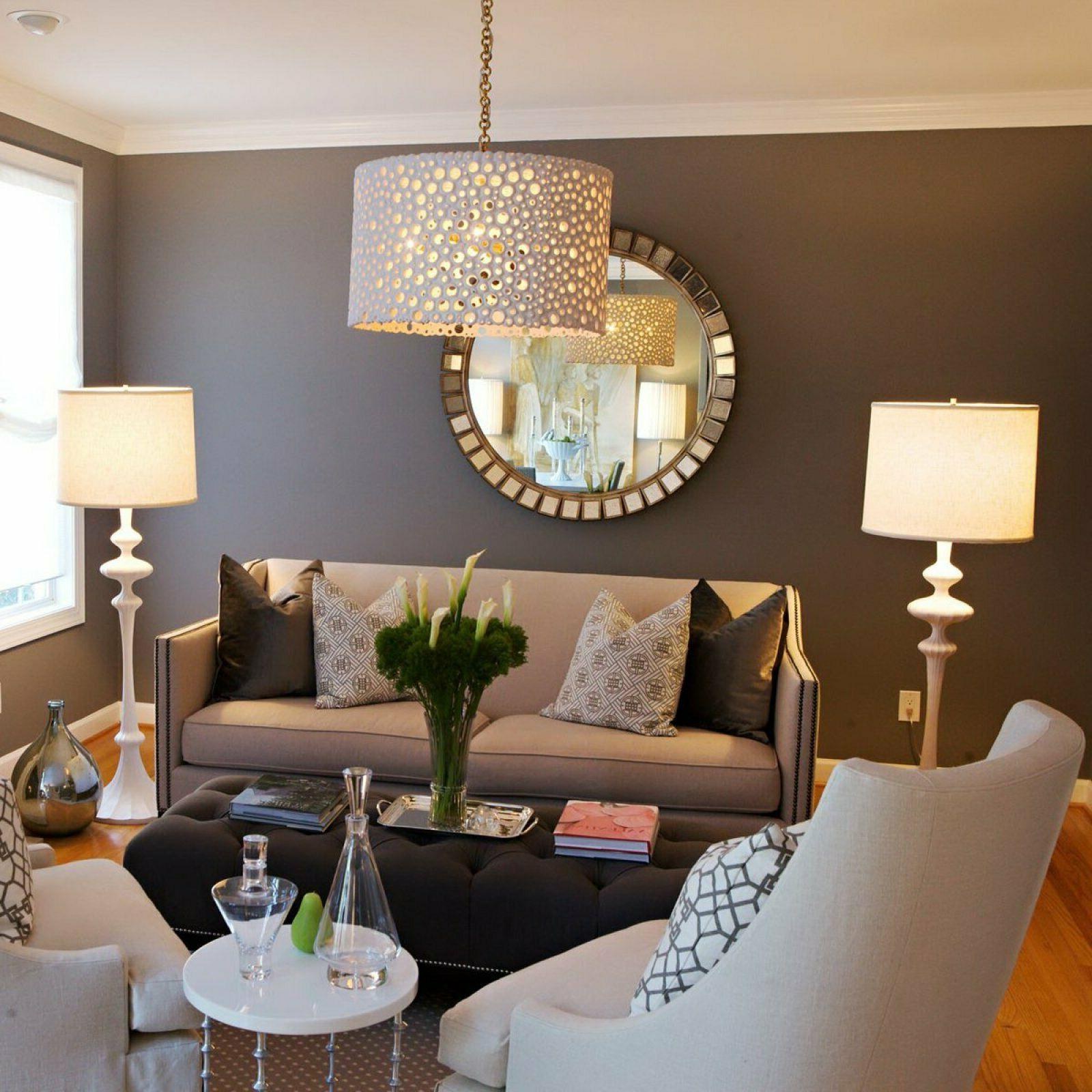 Зеркала в интерьере гостиной над диваном (32 фото) - красивые картинки и HDфото