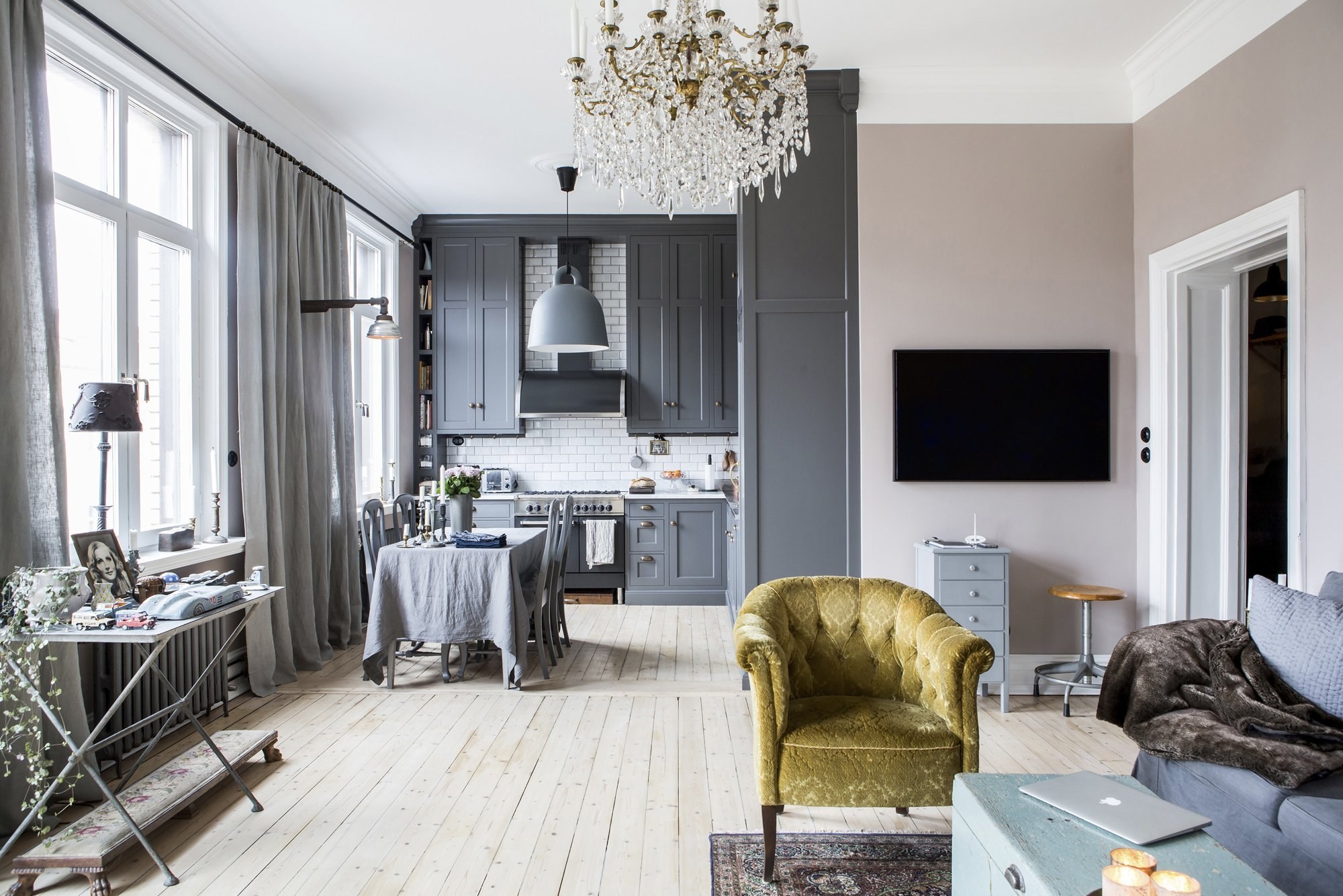 Шведский дизайн квартир