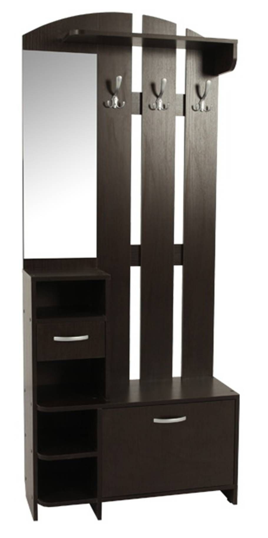 Sherlock 70 прихожая шкаф МЦН орех шоколадный